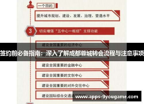 签约前必备指南：深入了解成都蓉城转会流程与注意事项